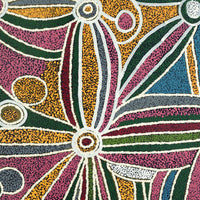 Aboriginal Artwork by Carol Young, Malara, 122x91cm
