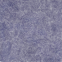Aboriginal Artwork by Caroline Nakamarra Gibson, Ngapa Jukurrpa (Water Dreaming) - Wapurtali, 107x107cm