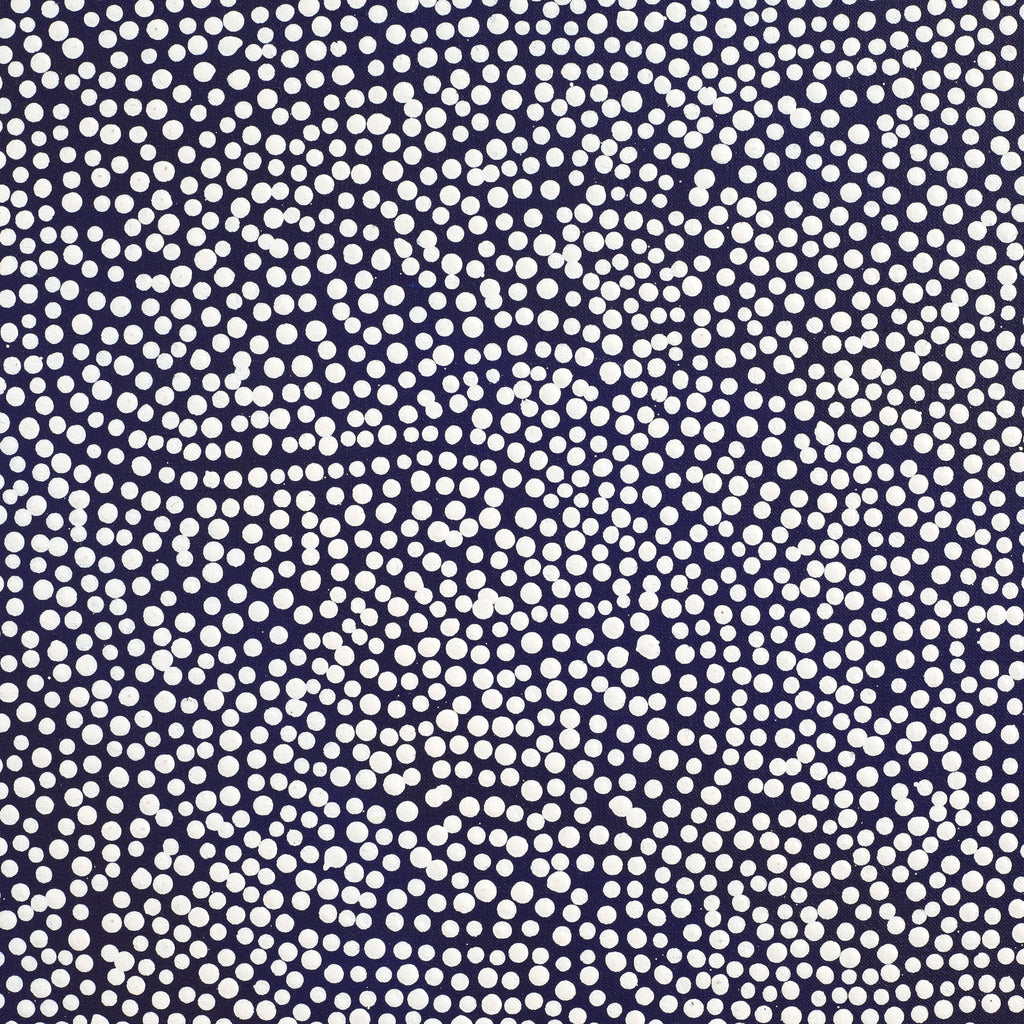 Aboriginal Artwork by Caroline Nakamarra Gibson, Ngapa Jukurrpa (Water Dreaming) - Wapurtali, 107x107cm
