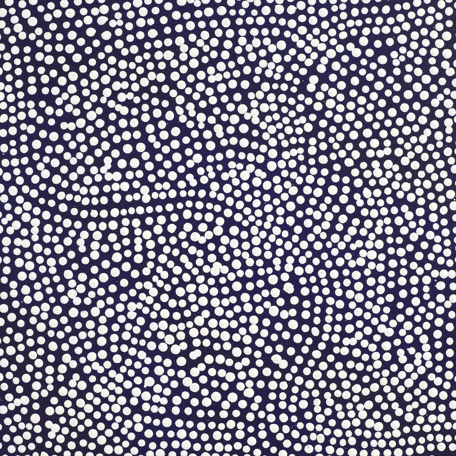 Aboriginal Artwork by Caroline Nakamarra Gibson, Ngapa Jukurrpa (Water Dreaming) - Wapurtali, 107x107cm