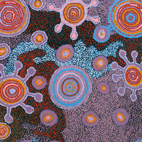 Aboriginal Artwork by Carolyn Dunn, Piltati Tjukurpa, 101x76cm