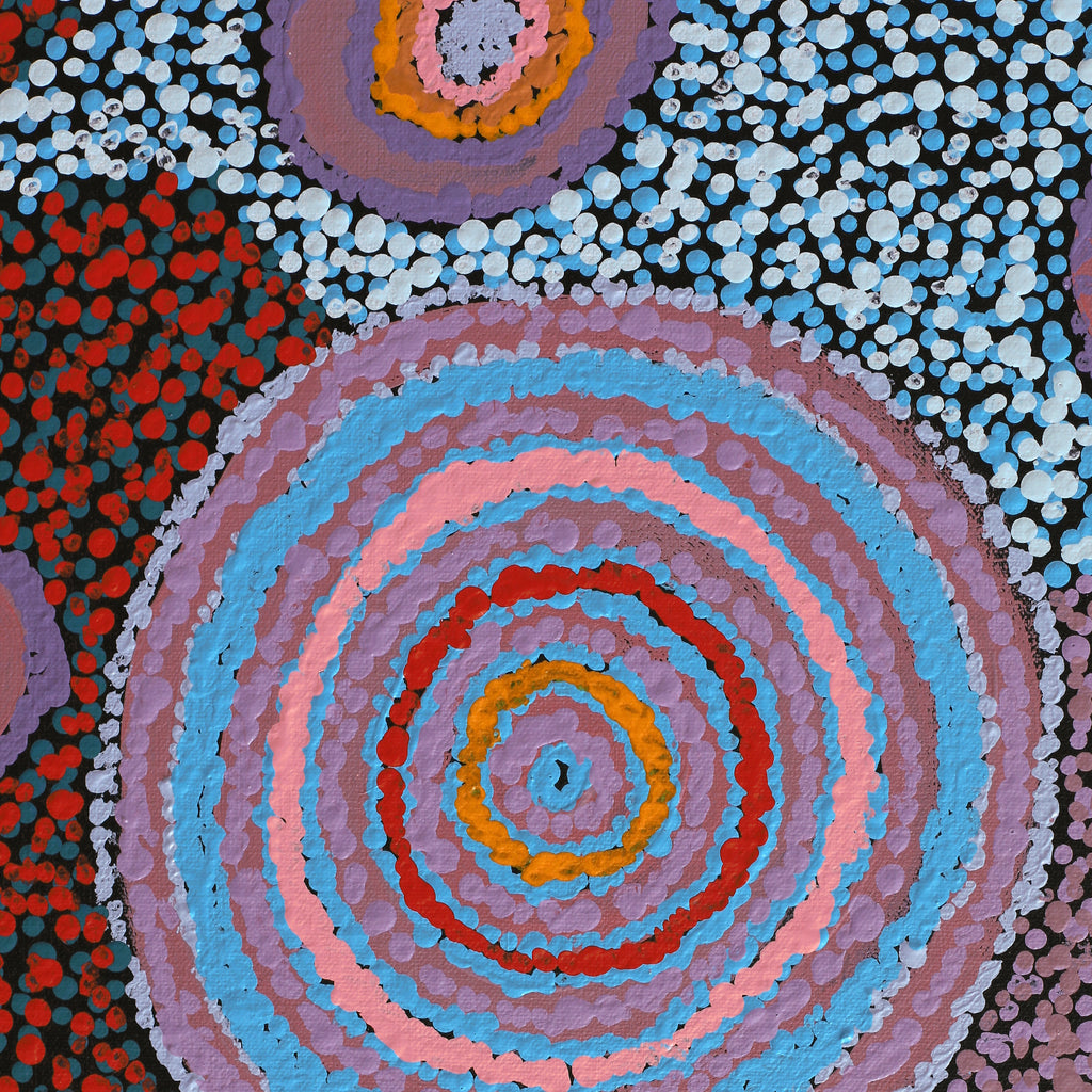 Aboriginal Artwork by Carolyn Dunn, Piltati Tjukurpa, 101x76cm