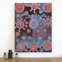 Aboriginal Artwork by Carolyn Dunn, Piltati Tjukurpa, 101x76cm