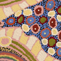 Aboriginal Artwork by Carolyn Dunn, Piltati Tjukurpa, 83x50cm