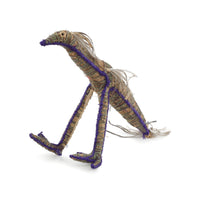 Aboriginal Artwork by Carolyn Kenta - Tjulpu (Bird) Tjanpi Sculpture