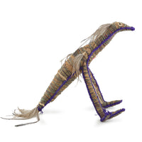 Aboriginal Artwork by Carolyn Kenta - Tjulpu (Bird) Tjanpi Sculpture