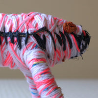 Aboriginal Artwork by Carolyn Kenta - Tjanpi Wombat Sculpture