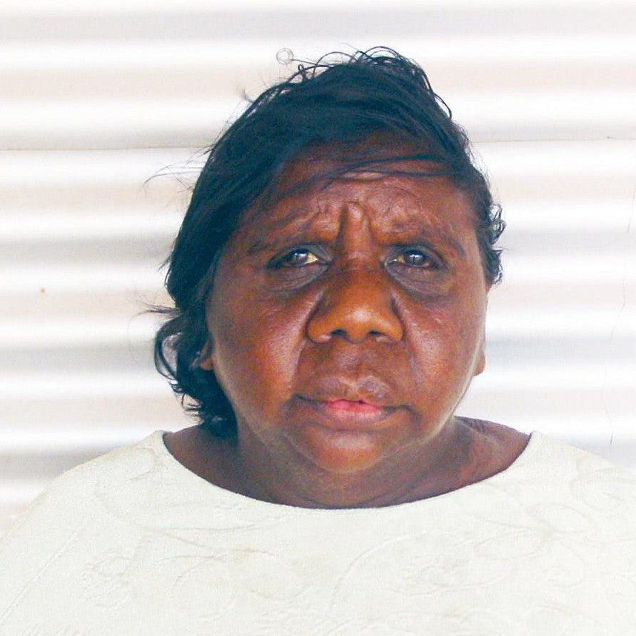 Aboriginal Artwork by Catherine Nungarrayi Malbunka, Yankirri Jukurrpa (Emu Dreaming) - Ngarlikurlangu, 30x30cm