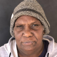 Aboriginal Artwork by Cecilia Napurrurla Wilson, Nguru Yurntumu-wana (Country around Yuendumu), 30x30cm