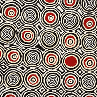 Aboriginal Artwork by Cecily Napanangka Marshall, Pikilyi Jukurrpa (Vaughan Springs Dreaming), 107x76cm