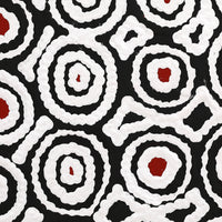 Aboriginal Artwork by Cecily Napanangka Marshall, Karnta Jukurrpa (Womens Dreaming), 30x30cm