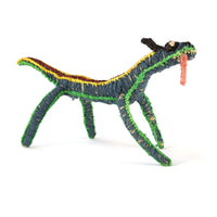 Aboriginal Artwork by Cecily Yates - Papa (Dog) Tjanpi Sculpture