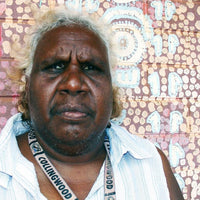 Aboriginal Artwork by Cecily Napanangka Granites, Mina Mina Jukurrpa (Mina Mina Dreaming), 30x30cm