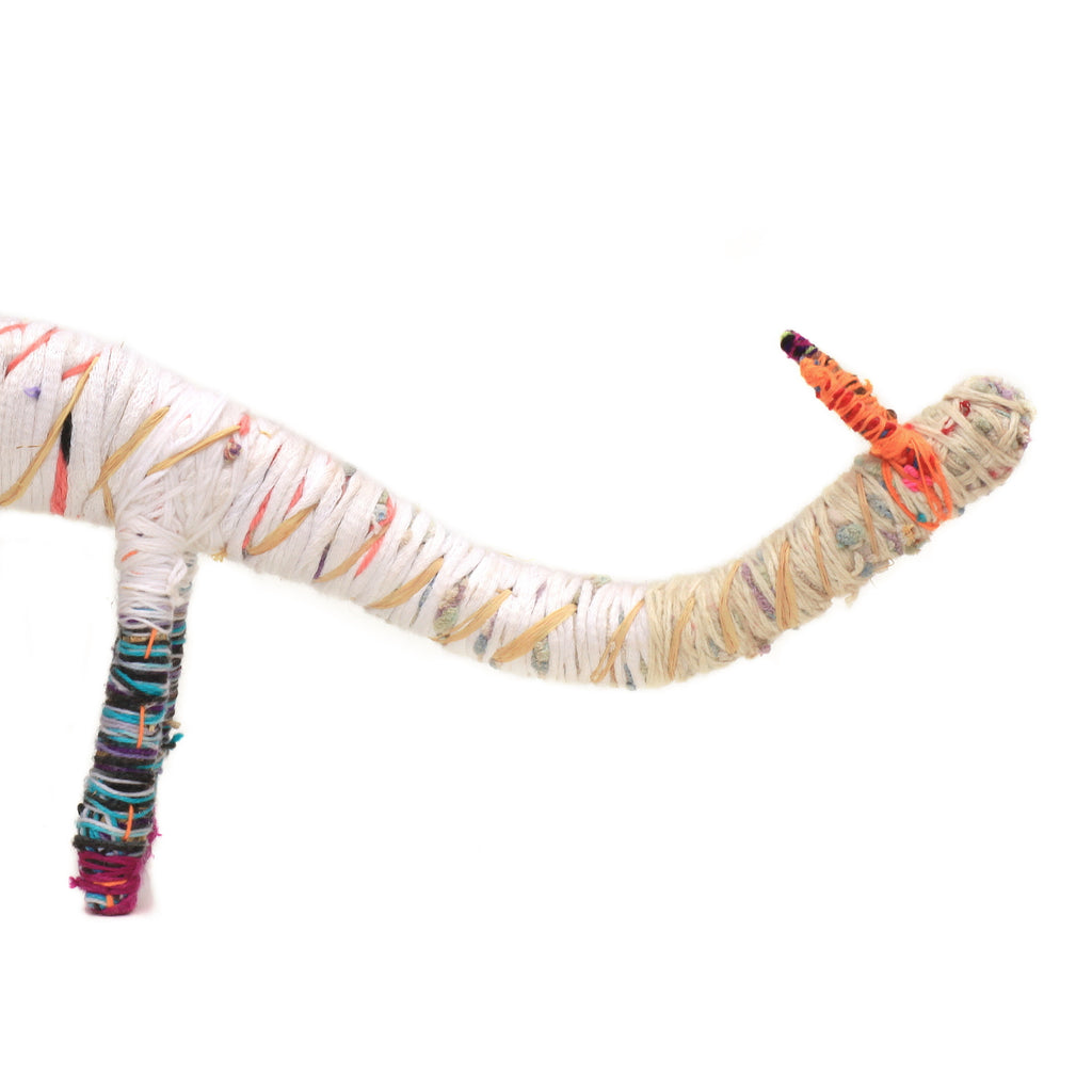 Aboriginal Artwork by Cecily Yates - Camel Tjanpi Sculpture