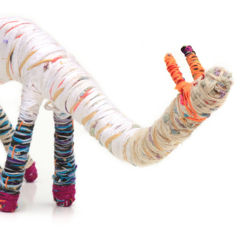 Aboriginal Artwork by Cecily Yates - Camel Tjanpi Sculpture