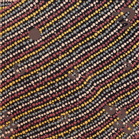 Aboriginal Artwork by Celestine Nungarrayi Tex, Lappi Lappi Jukurrpa, 30x30cm