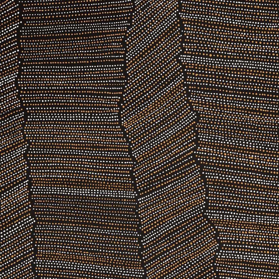Aboriginal Artwork by Chantelle Nampijinpa Robertson, Ngapa Jukurrpa (Water Dreaming) - Puyurru, 107x91cm