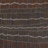 Aboriginal Artwork by Chantelle Nampijinpa Robertson, Ngapa Jukurrpa (Water Dreaming) - Puyurru, 122x122cm