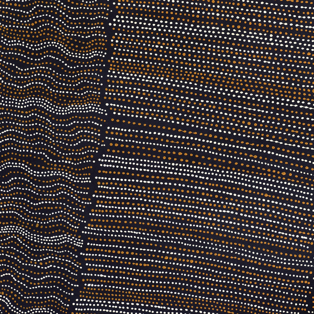 Aboriginal Artwork by Chantelle Nampijinpa Robertson, Ngapa Jukurrpa (Water Dreaming) - Puyurru,122x76cm