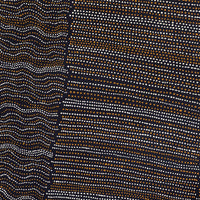 Aboriginal Artwork by Chantelle Nampijinpa Robertson, Ngapa Jukurrpa (Water Dreaming) - Puyurru,122x76cm