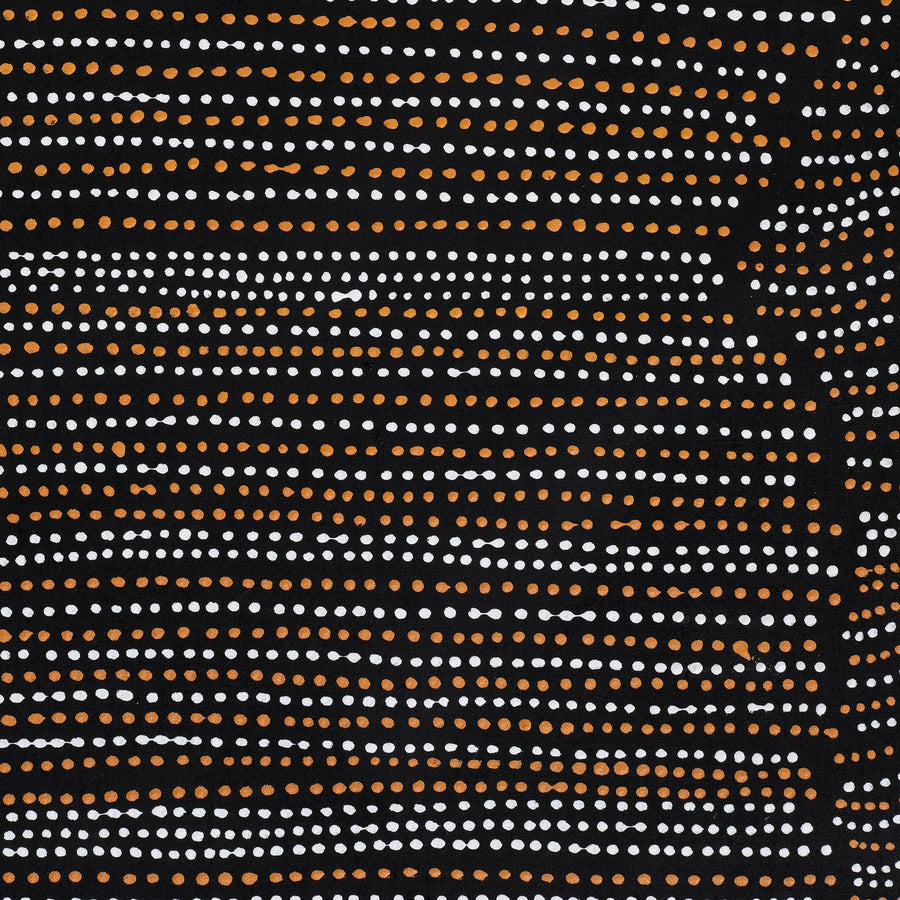 Aboriginal Artwork by Chantelle Nampijinpa Robertson, Ngapa Jukurrpa (Water Dreaming) - Puyurru, 152x107cm