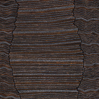 Aboriginal Artwork by Chantelle Nampijinpa Robertson, Ngapa Jukurrpa (Water Dreaming) - Puyurru, 152x107cm