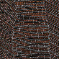 Aboriginal Artwork by Chantelle Nampijinpa Robertson, Ngapa Jukurrpa (Water Dreaming) - Puyurru, 152x76cm