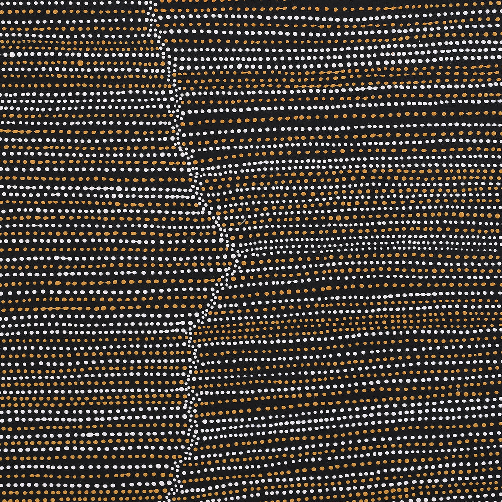 Aboriginal Artwork by Chantelle Nampijinpa Robertson, Ngapa Jukurrpa (Water Dreaming) - Puyurru, 76x76cm