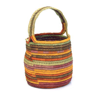 Aboriginal Artwork by Charmaine Ashley, Gapuwiyak - Woven Basket