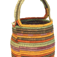 Aboriginal Artwork by Charmaine Ashley, Gapuwiyak - Woven Basket