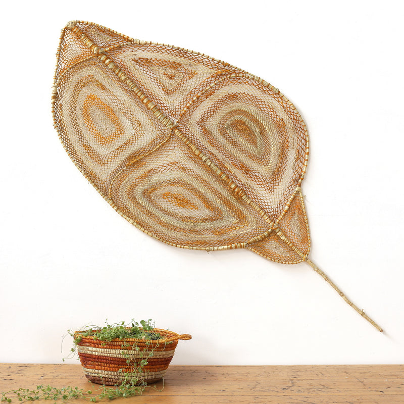 Aboriginal Artwork by Christina Campion, Nawarlah (Stingray), 147x66cm