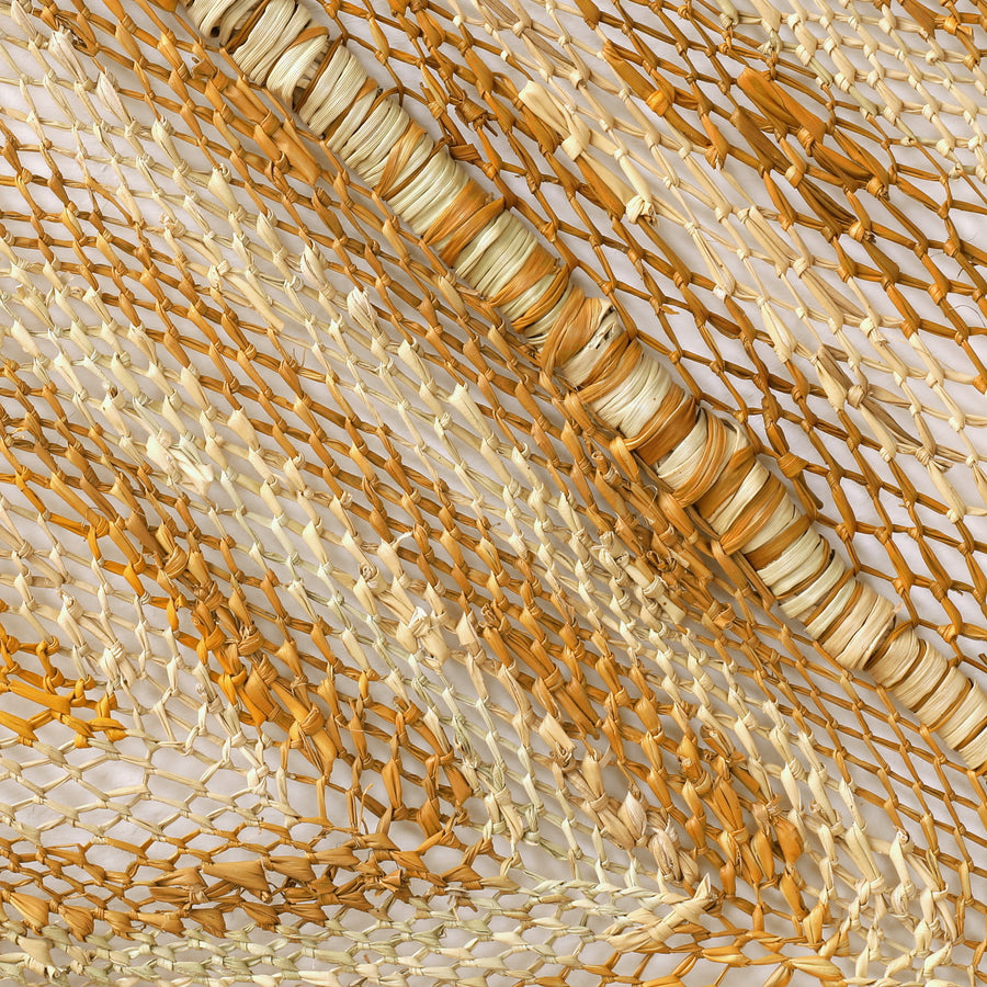 Aboriginal Artwork by Christina Campion, Nawarlah (Stingray), 147x66cm