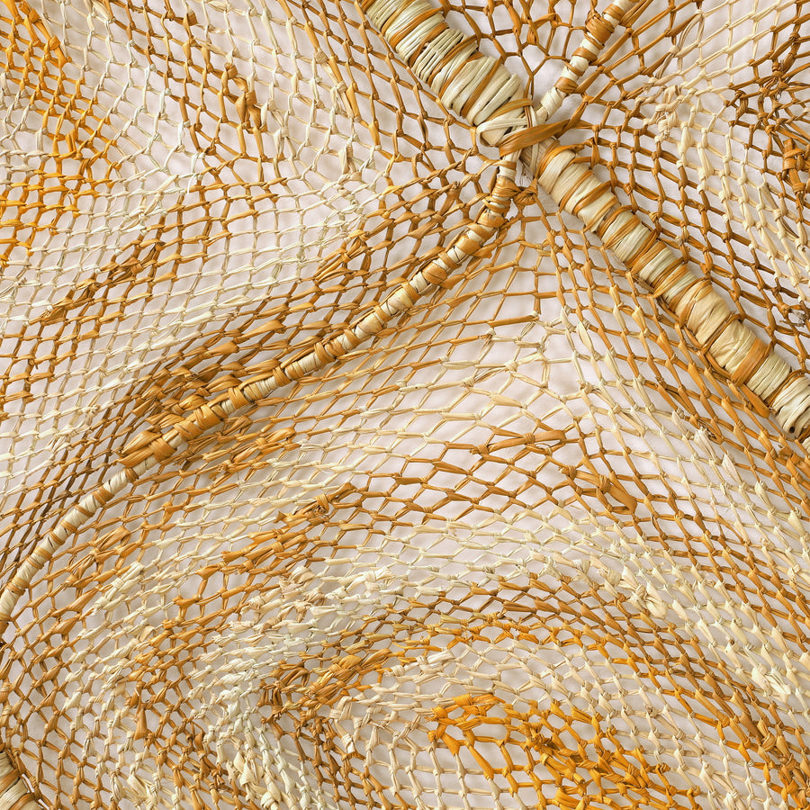 Aboriginal Artwork by Christina Campion, Nawarlah (Stingray), 147x66cm