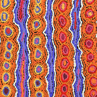 Aboriginal Artwork by Christine Napanangka Michaels, Lappi Lappi Jukurrpa, 76x46cm