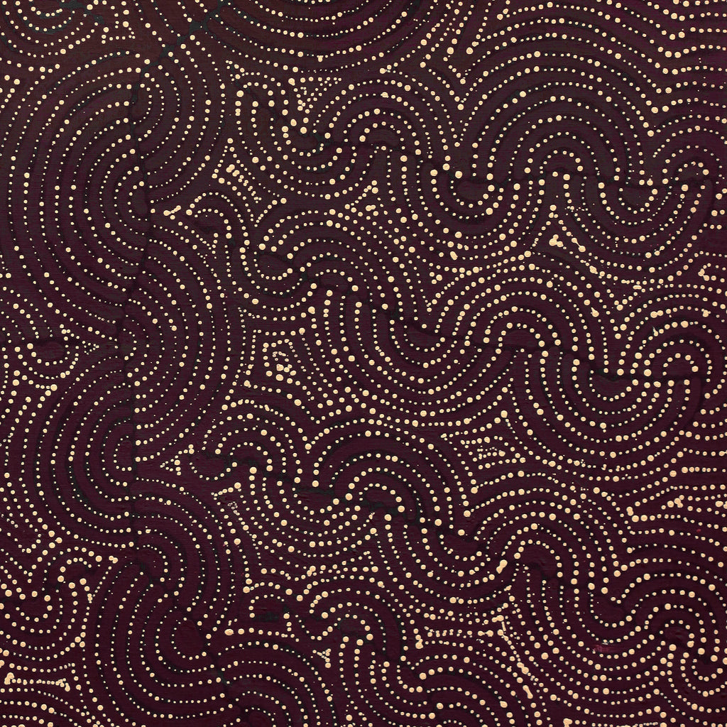 Aboriginal Artwork by Christine Nakamarra Curtis, Mina Mina Jukurrpa, 107x61cm