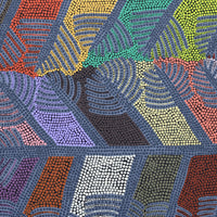 Aboriginal Artwork by Colleen Kantawarra, Yultukunpa - Honey Grevillea, 90x50cm