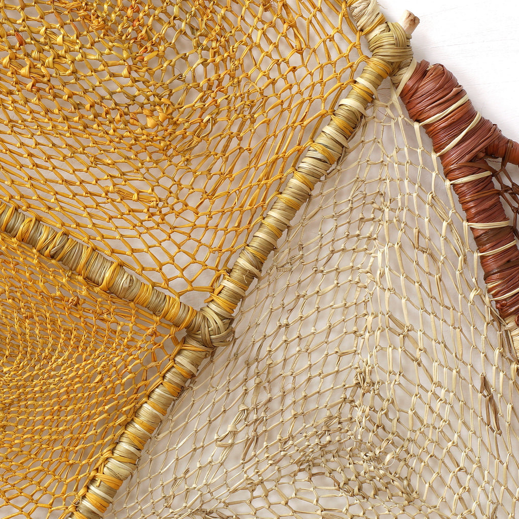 Aboriginal Artwork by Crystal Kelly, Djenj (Fish), 124x49cm