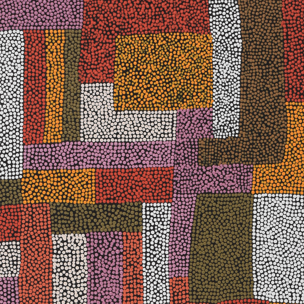 Aboriginal Artwork by Cynthia Nelson Creena, Walka Wiru Ngura Wiru, 122x61cm