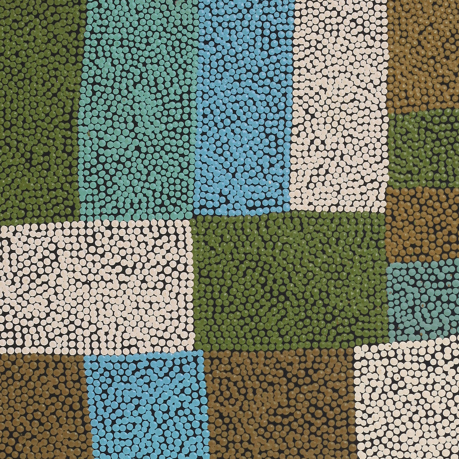 Aboriginal Artwork by Cynthia Nelson Creena, Walka Wiru Ngura Wiru, 71x61cm