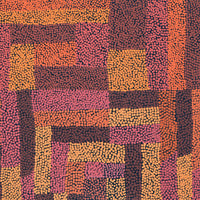 Aboriginal Artwork by Cynthia Nelson Creena, Walka Wiru Ngura Wiru, 91x45cm