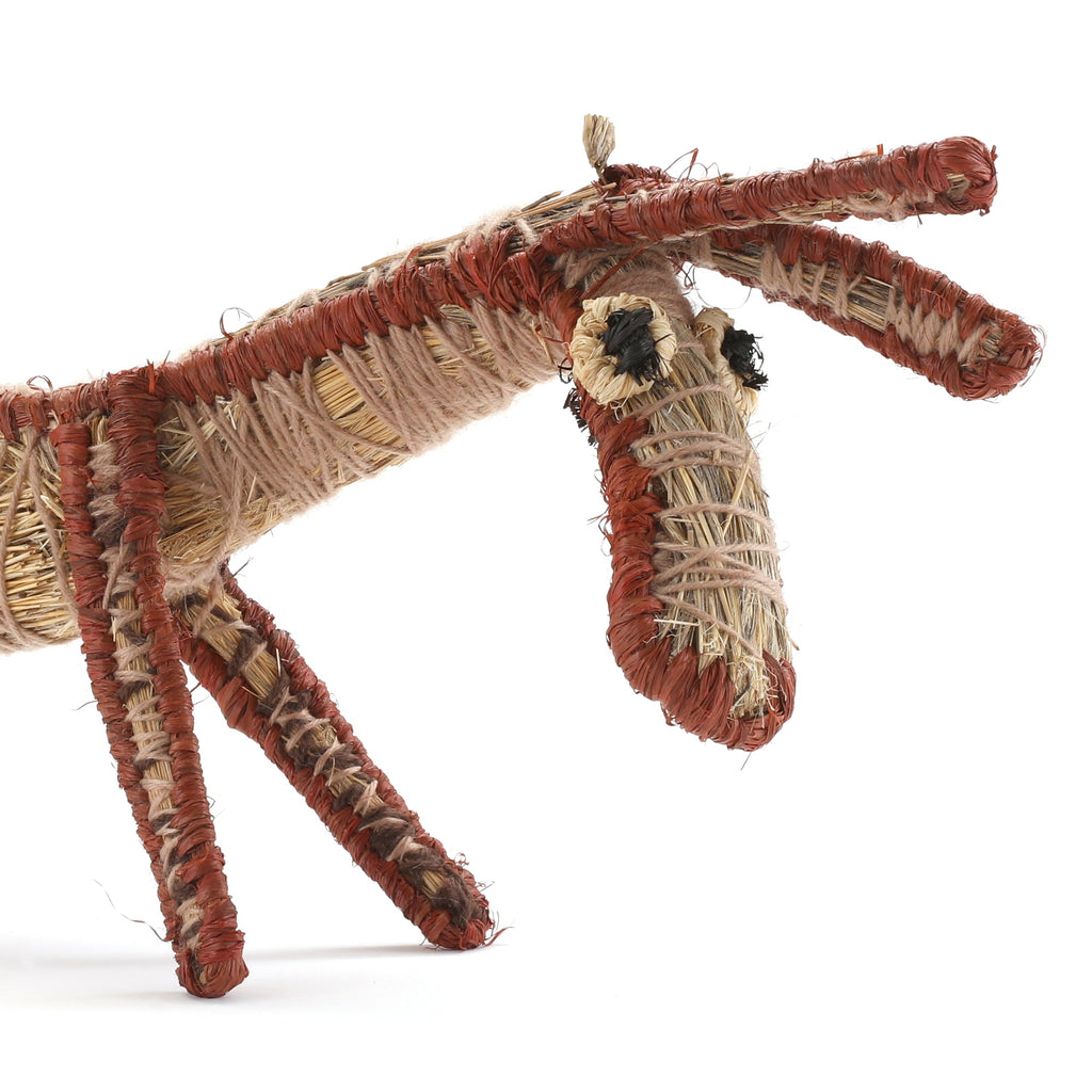 Aboriginal Art by Daisybell Kulyuru - Dog Tjanpi Sculpture - ART ARK®