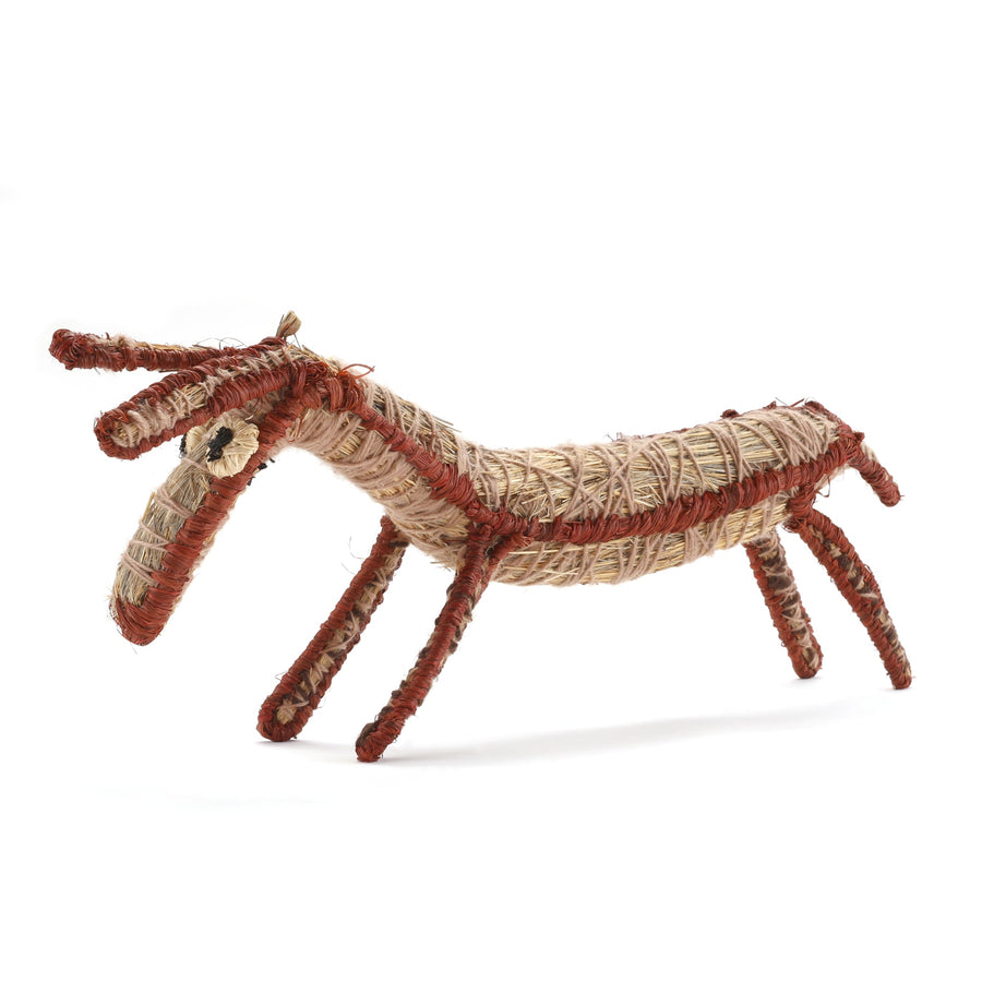 Aboriginal Artwork by Daisybell Kulyuru - Dog Tjanpi Sculpture