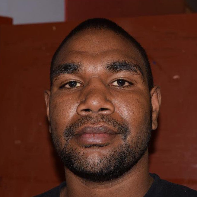 Aboriginal Artwork by Danny Japaljarri France, Nguru Yurntumu-wana (Country around Yuendumu), 30x30cm