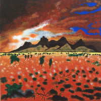 Aboriginal Artwork by Danny Japaljarri France, Nguru Yurntumu-wana (Country around Yuendumu), 30x30cm