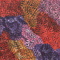 Aboriginal Artwork by Daphne Napurrula Marks, Yalka at Karrkurutinytja (Bush onion Dreaming at Lake Macdonald), 60x60cm