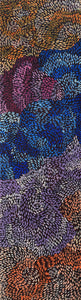 Aboriginal Artwork by Daphne Napurrula Marks, Yalka Dreaming (bush onion), 165x45cm - ART ARK®
