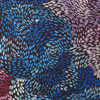 Aboriginal Artwork by Daphne Napurrula Marks, Yalka Dreaming (bush onion), 165x45cm