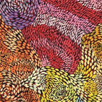 Aboriginal Artwork by Daphne Napurrula Marks, Yalka Dreaming (bush onion), 120x80cm