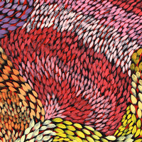 Aboriginal Art by Daphne Napurrula Marks, Yalka Dreaming (bush onion), 120x80cm - ART ARK®