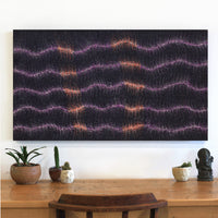 Aboriginal Artwork by Debbie Napaljarri Brown, Wanakiji Jukurrpa (Bush Tomato Dreaming), 107x61cm